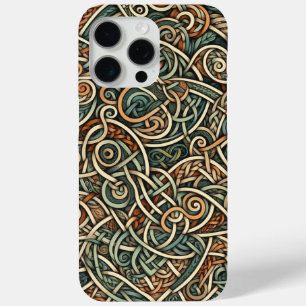 Funda Para iPhone 15 Pro Max Knots celta-Diseños celtas-Símbolos celtas