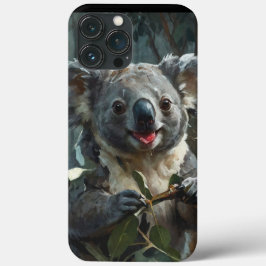 Funda Para iPhone 13 Pro Max Koala y Eucalypts
