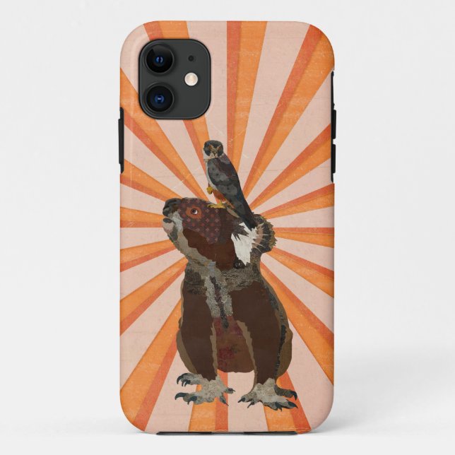 FUNDA DE Case-Mate PARA iPhone KOALA Y FALCON (Reverso)