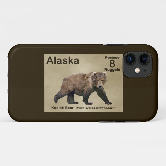 Funda De Case-Mate Para iPhone Kodiak Bear (Reverso (horizontal))