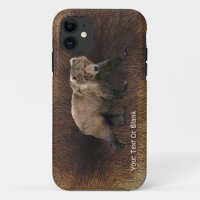 Kodiak Bear En Caribou Fur
