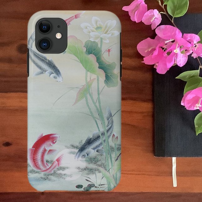 Funda De Case-Mate Para iPhone Koi Fish con Lotus (Subido por el creador)