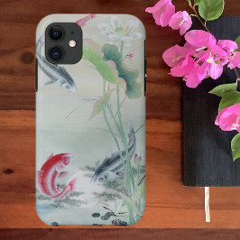Funda Para iPhone 11 Koi Fish con Lotus