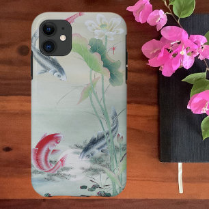 Funda Para iPhone 11 Koi Fish con Lotus