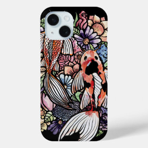Funda Para iPhone 15 Koi Pond