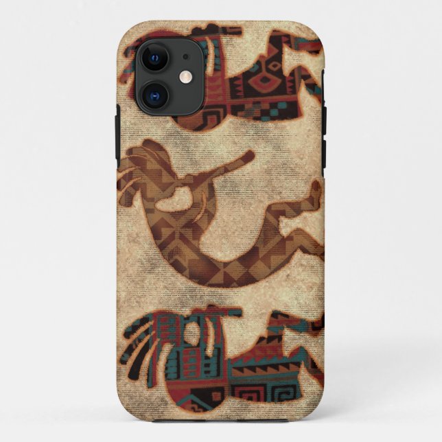 Funda De Case-Mate Para iPhone Kokopelli Southwestern (Reverso)