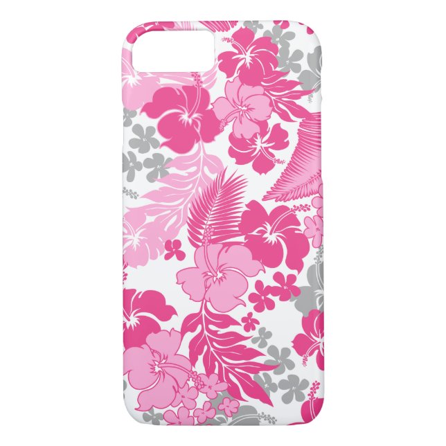 Funda De Case-Mate Para iPhone Kona Bay Hawaiian Hibiscus (Reverso)
