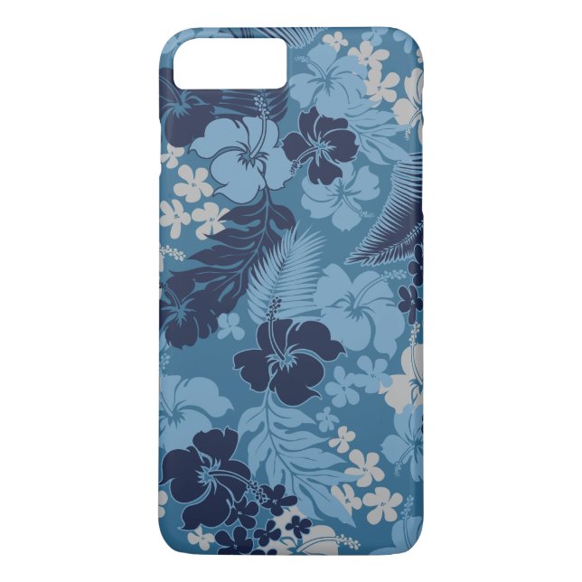 Funda De Case-Mate Para iPhone Kona Bay Hawaiian Hibiscus (Reverso)