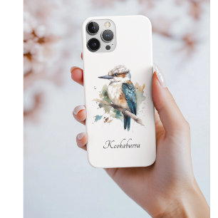 Funda Para iPhone 11 Pro Kookaburra azul verdadero, personalizado
