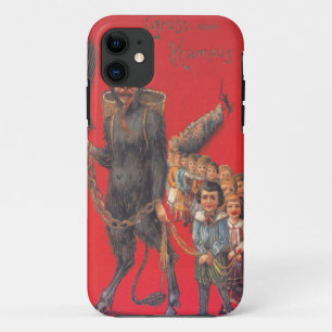 Funda Para iPhone 11 Krampus Con Niños Malos
