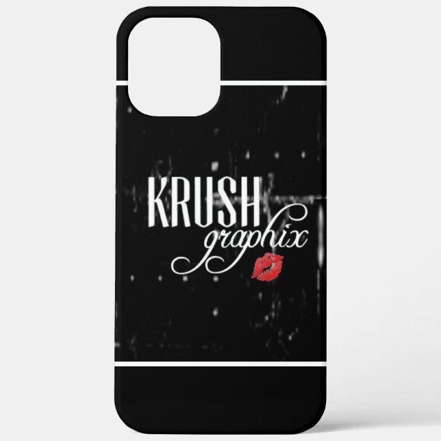 Funda De Case-Mate Para iPhone Krush Graphix iPhone 12 Pro Max Funda 1 (Reverso )