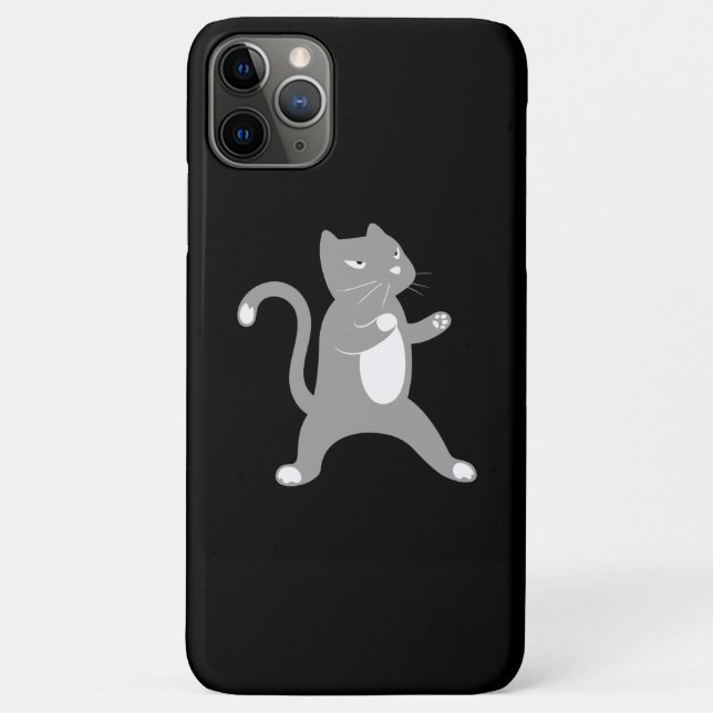 Funda De Case-Mate Para iPhone Kung Fu Cat (Reverso)