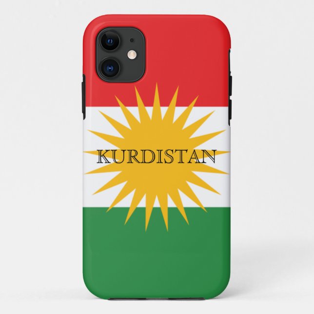 Funda De Case-Mate Para iPhone kurdistán (Reverso)