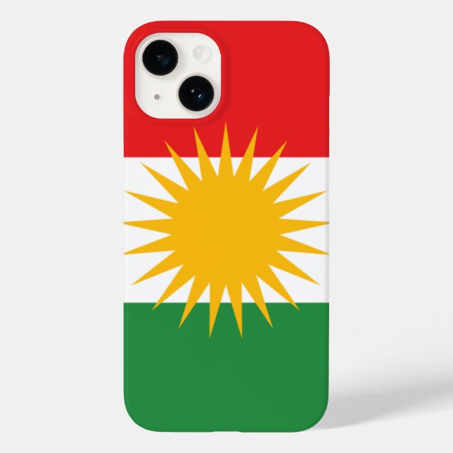 Funda De Case-Mate Para iPhone kurdistán (Reverso )