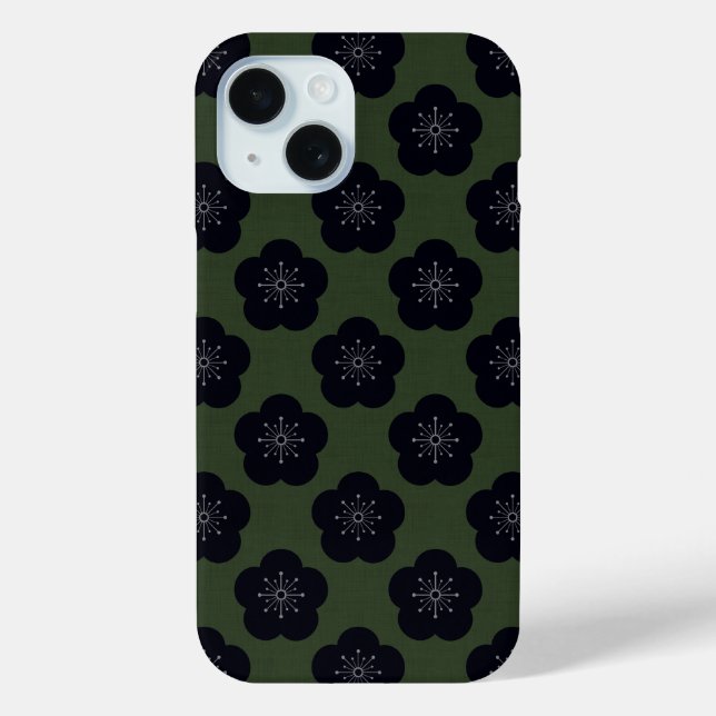 Funda De Case-Mate Para iPhone KURO UME - Bold-Khaki (Reverso )