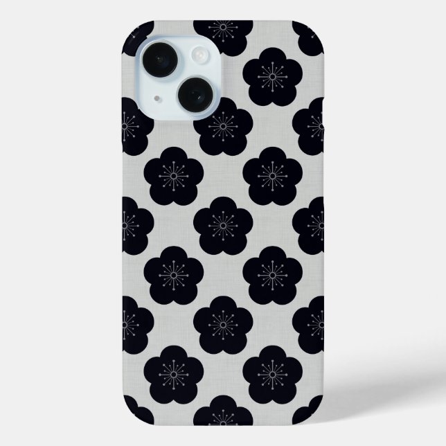 Funda De Case-Mate Para iPhone KURO UME - Bold-White (Reverso )
