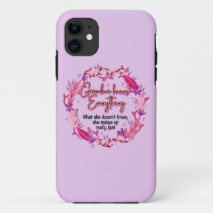 Funda Para iPhone 11 La abuela lo sabe todo