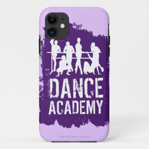 Funda Para iPhone 11 La academia de la danza siluetea el logotipo