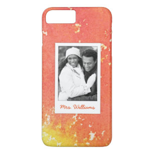 title_seo2 La acuarela anaranjada pintada extracto el   añade