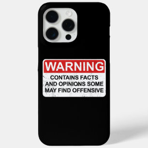 Funda Para iPhone 15 Pro Max La Advertencia Contiene Hechos Y Opiniones Que Alg