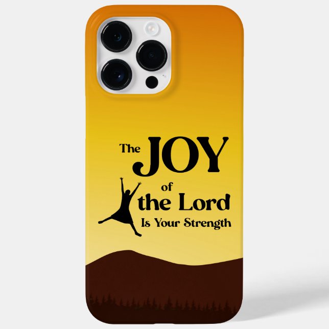 Funda De Case-Mate Para iPhone La alegría de Jehovah es tu fuerza (Reverso)