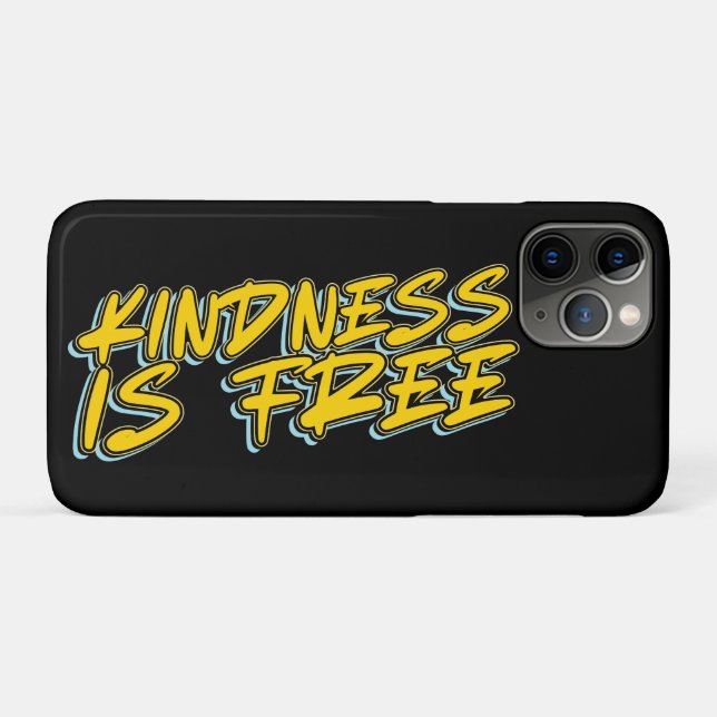 FUNDA DE Case-Mate PARA iPhone LA AMABILIDAD ES GRATIS (Reverso (horizontal))