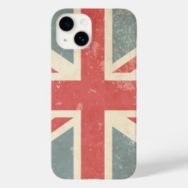 Funda Para iPhone 14 De Case-Mate La angustiada Unión Británica Jack