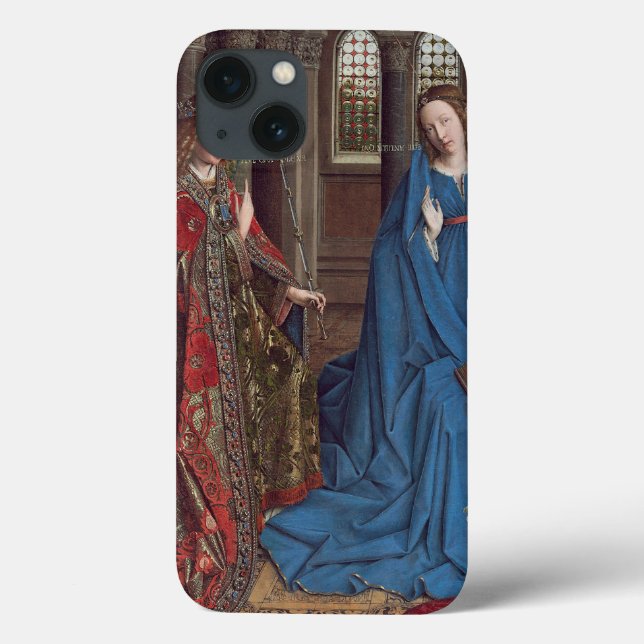 Funda De Case-Mate Para iPhone La Anunciación, c. 1434- 36 (aceite sobre lienzo) (Reverso)
