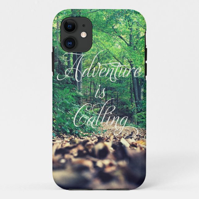 Funda De Case-Mate Para iPhone La aventura está llamando (Reverso)