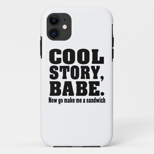 Funda De Case-Mate Para iPhone La babe de la historia fría (Reverso)