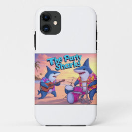 Funda Para iPhone 11 La banda de tiburones Fiestas