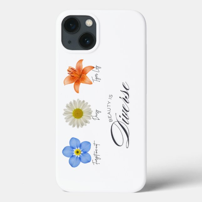 Funda De Case-Mate Para iPhone La belleza es diversa (Reverso)
