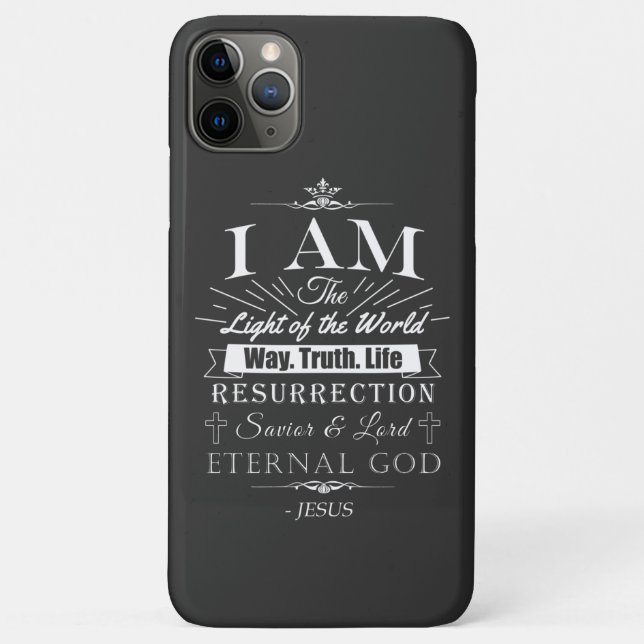 Funda De Case-Mate Para iPhone La Biblia Cristiana Asombrosa Reivindica de Jesús: (Reverso)