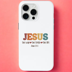 Funda Para iPhone 15 Pro Max La Biblia Verse A Jesús La Forma En Que La Verdad 