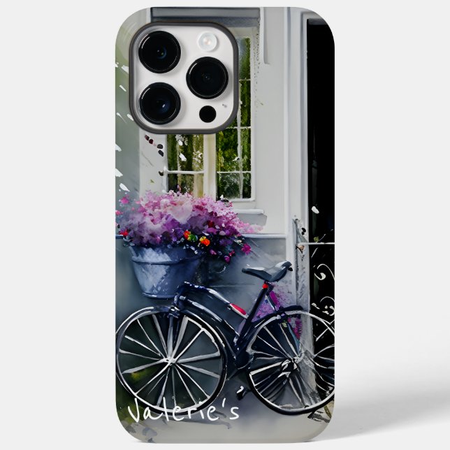 Funda De Case-Mate Para iPhone La bicicleta de jardín (Reverso )