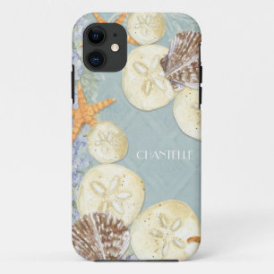 Funda Para iPhone 11 La cabaña floral por el mar descasca nombre con