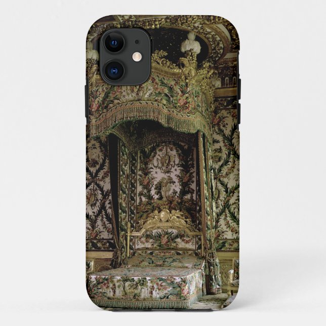 Funda De Case-Mate Para iPhone La cama real, probablemente del siglo XVIII (foto) (Reverso)