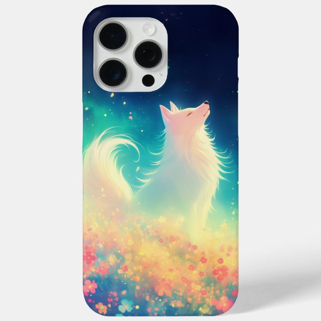 Funda De Case-Mate Para iPhone La canción nocturna etérea de Wolf (Reverso )