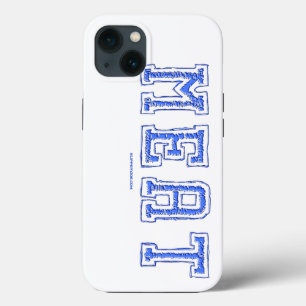 Funda Para iPhone 13 La carne de SlipperyJoe vibrante letras grandes ne