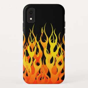 Funda Para iPhone XR La Carreras clásica llama a las bandas de estampad