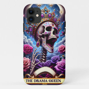 Funda Para iPhone 11 La carta del Drama Queen Tarot