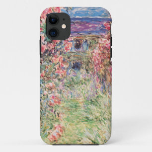 Funda Para iPhone 11 La casa entre los Rosas, Claude Monet