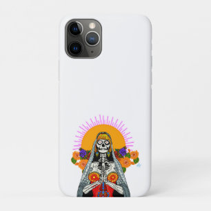 Funda Para iPhone 11 Pro La Catrina en un estilo moderno y colorido