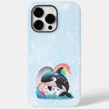 La caza de ballenas asesina de Kawaii Orca llueve