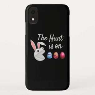 Funda Para iPhone XR La caza está en la búsqueda de huevos del conejo d