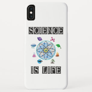 Funda Para iPhone XS Max La ciencia es la vida