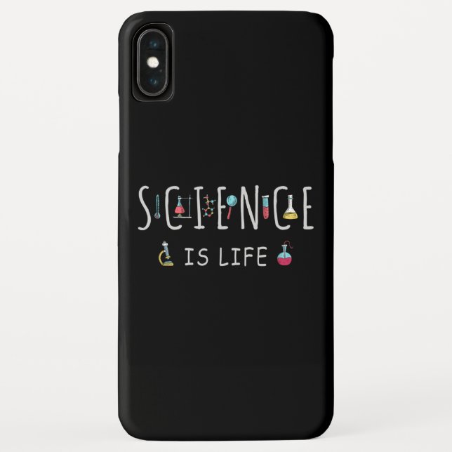 Funda De Case-Mate Para iPhone La ciencia es la vida (Reverso)