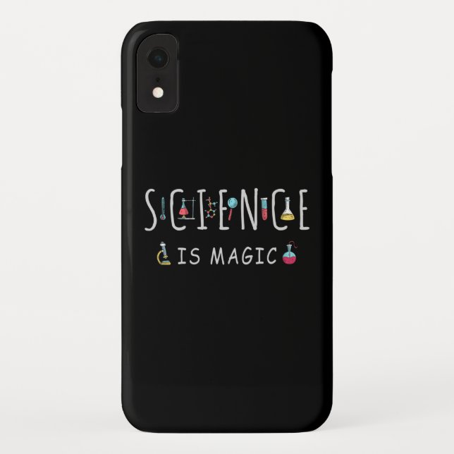 Funda De Case-Mate Para iPhone La ciencia es magia (Reverso)