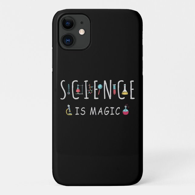 Funda De Case-Mate Para iPhone La ciencia es magia (Reverso)