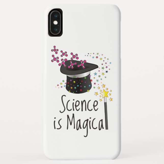 Funda De Case-Mate Para iPhone La ciencia es mágica (Reverso)